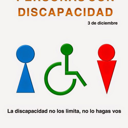 3 de Diciembre- Día Internacional de las Personas con Discapacidad