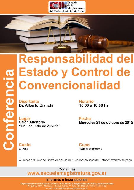  Conferencia sobre Responsabilidad del Estado y Control de Convencionalidad