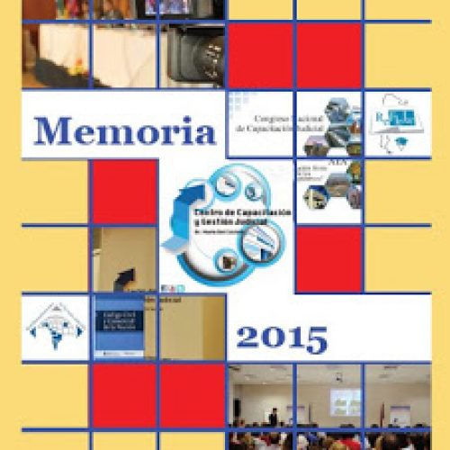 El Centro de Capacitación y Gestión Judicial de la Provincia de Misiones presenta la Memoria 2015
