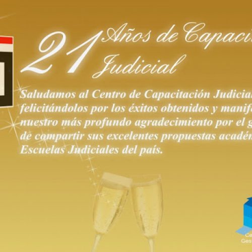 Felicitaciones desde Misiones al Centro de Capacitación Judicial de La Pampa