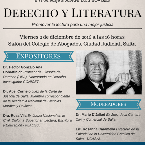 Salta: Homenaje a Borges