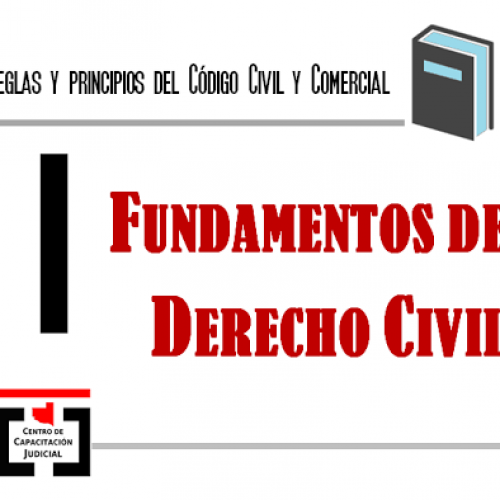 La Pampa: Ofrecimiento de curso: Fundamentos de Derecho Civil