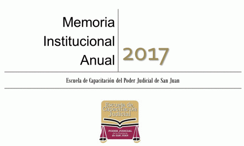 SAN JUAN: Memoria Institucional Anual 2017