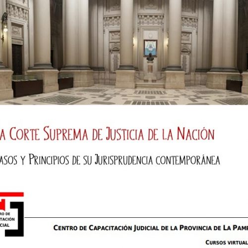 Curso Online: Jurisprudencia contemporánea de la Corte Suprema de Justicia de la Nación