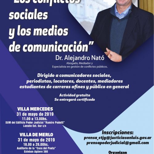 Los conflictos sociales y los medios de comunicación – Poder Judicial de San Luis