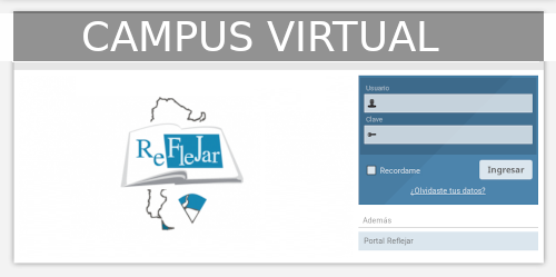 Acceso al Campus Virtual Reflejar