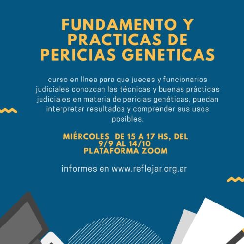Curso de Formación Científico-Técnica sobre Pericias Genéticas