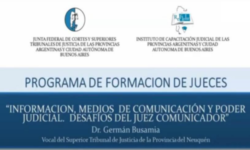 Módulo VII: “Desafíos del Juez Comunicador” – Dr. Germán Busamia