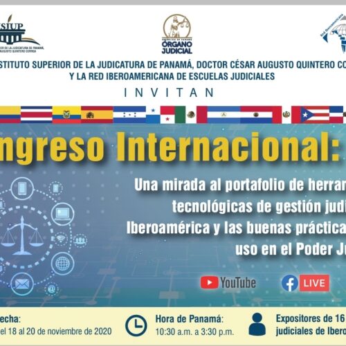 Congreso Internacional organizado por RIAEJ y el Instituto Superior de la Judicatura de Panamá