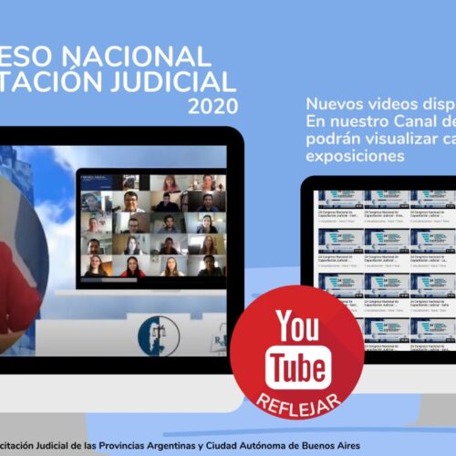 Se encuentran disponibles los videos del 24° Congreso Nacional de Capacitación Judicial