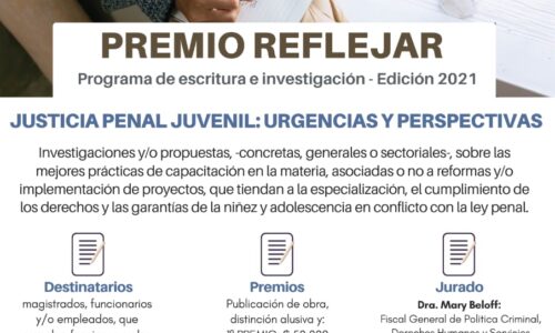 Participá de una nueva edición: CONCURSO PREMIO REFLEJAR 2021