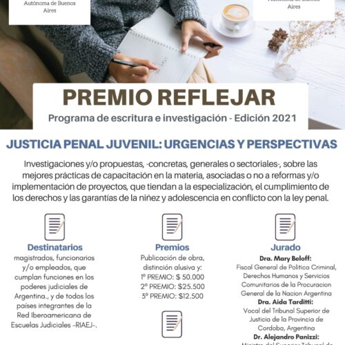 Participá de una nueva edición: CONCURSO PREMIO REFLEJAR 2021