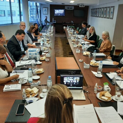 Primer reunión de Junta Directiva ampliada 2022 a Directores/as y/o Responsables de Escuelas Judiciales