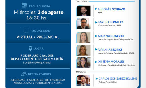Difundimos: El Centro de Capacitación e Investigaciones Judiciales “Dr. Manuel A. Sáez” INVITA a participar del 6° Encuentro