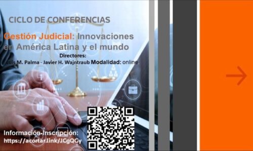 Difusión: GESTIÓN JUDICIAL “Innovación en América Latina y el Mundo”