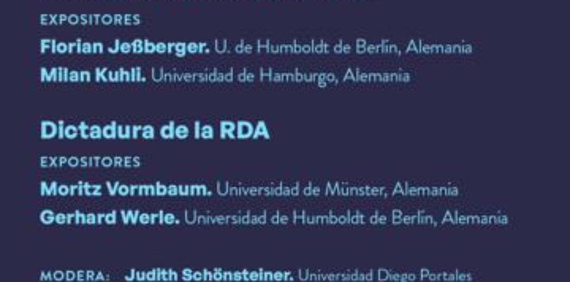 Difusión: Seminario Internacional “Responsabilidad de los jueces por crímenes de las dictaduras. El caso de Alemania, Argentina y Chile”