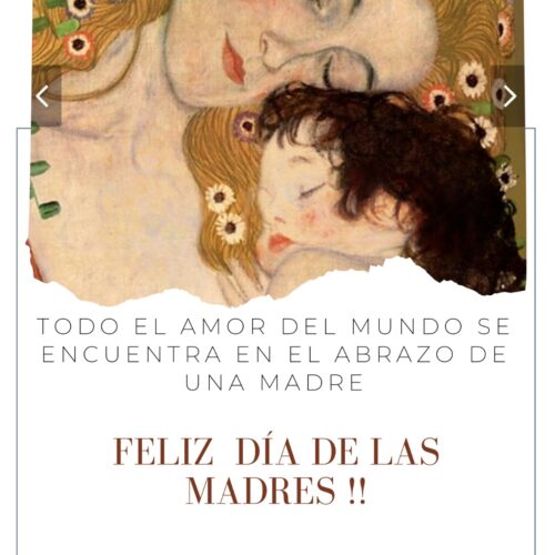¡Feliz día de la Madre! 🌼