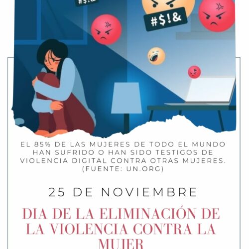 25 de noviembre – Día de la Eliminación de la Violencia contra la Mujer