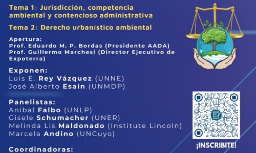 Difusión: 2° Jornada de Interacciones entre el Derecho Ambiental y el Derecho Administrativo